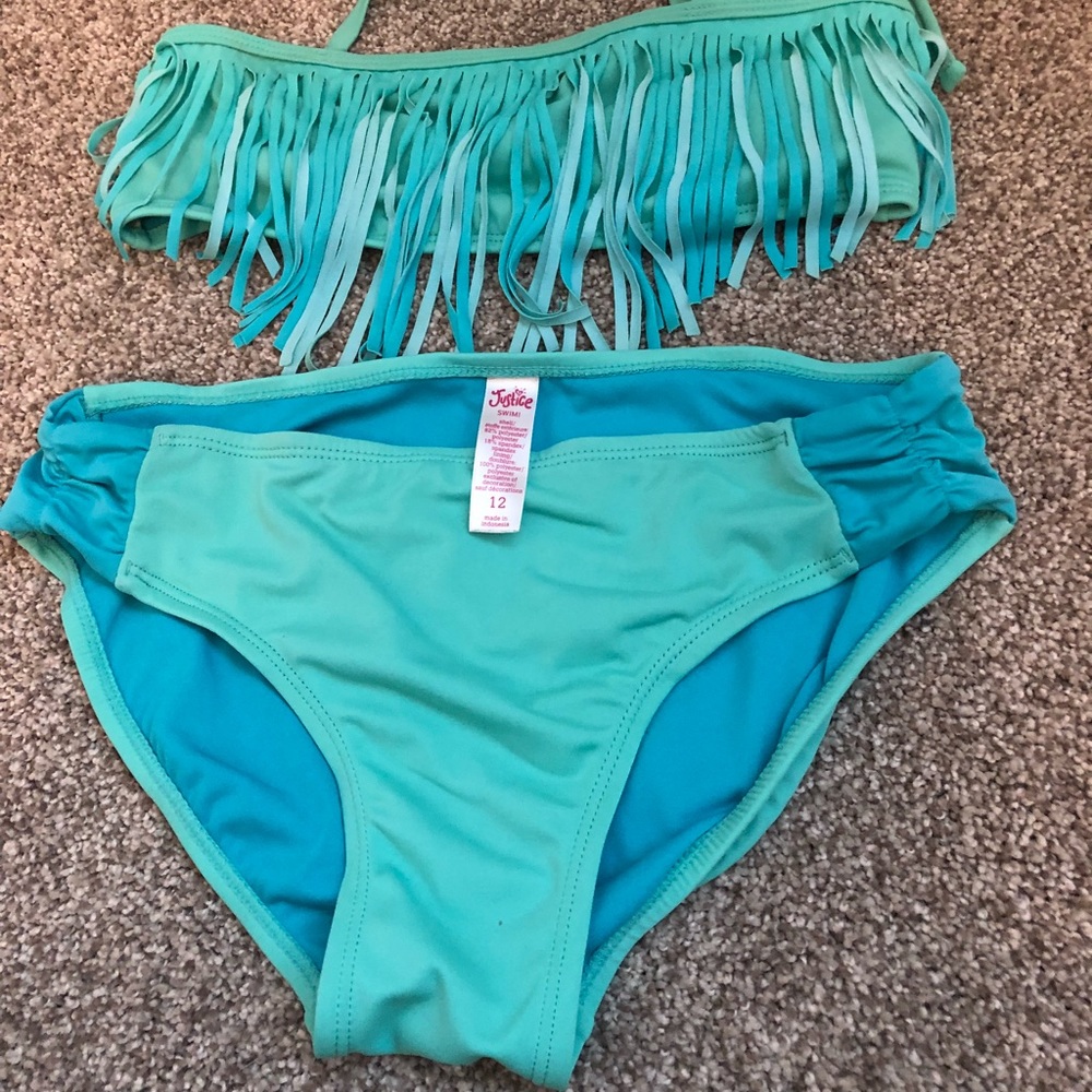 Justice Fringe Bikini- 12